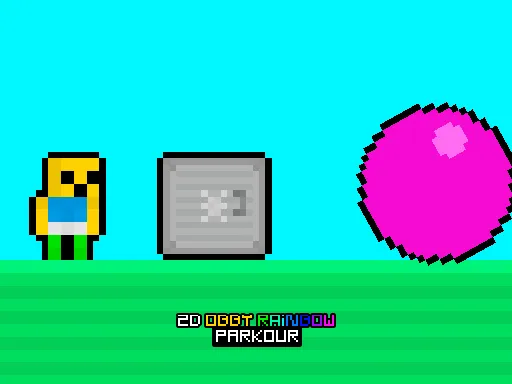 2D Obby Rainbow Parkour